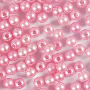 Vaxpärlor 5 mm Rosa 100 st Vaxpärlor 5 mm Rosa 100 st