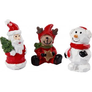 Minifigurer - Julemanden - Rensdyr og Snemand