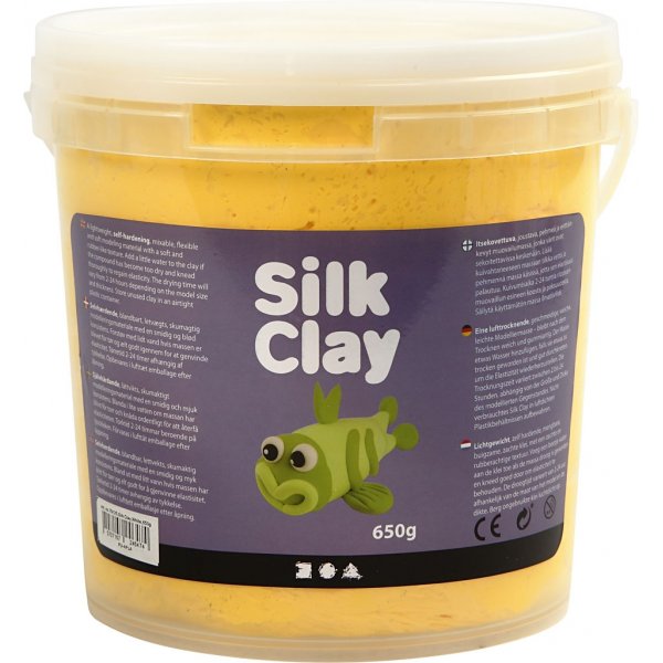 Silk Clay® - gul - 650 g Silk Clay® - gul - 650 g