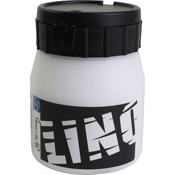 Linoleumsfärg - vit - 250 ml Linoleumsfärg - vit - 250 ml