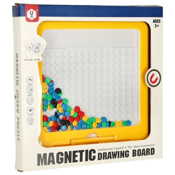 Magnetisk ritbräda Montessori 26 x 26 cm Gul Magnetisk ritbräda Montessori 26 x 26 cm Gul