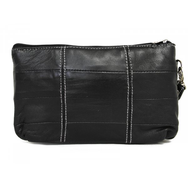 Opbevaringstaske i lammeskind - Sort Opbevaringstaske i lammeskind - Sort