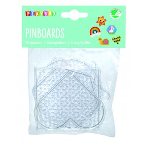 Transparenta sm� p�rlplattor