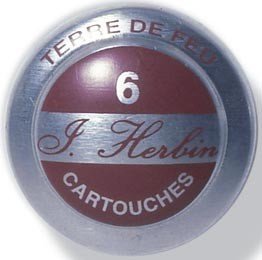 Blækrefill Herbin - Terre de feu - Tusch & Blæk, Kunstnerfarver