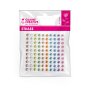 100 rhinestones 5 mm pastellfärger 100 rhinestones 5 mm pastellfärger