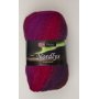 Viking garn Nordlys 100 g Lilla/rd/brun (957)