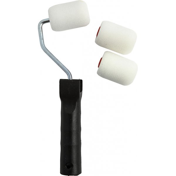 Målarrullar med handtag - B6 cm Målarrullar med handtag - B6 cm