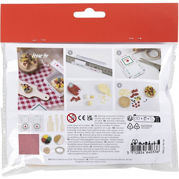 Mini DIY Kit Nissens Dörr - Pizza Mini DIY Kit Nissens Dörr - Pizza