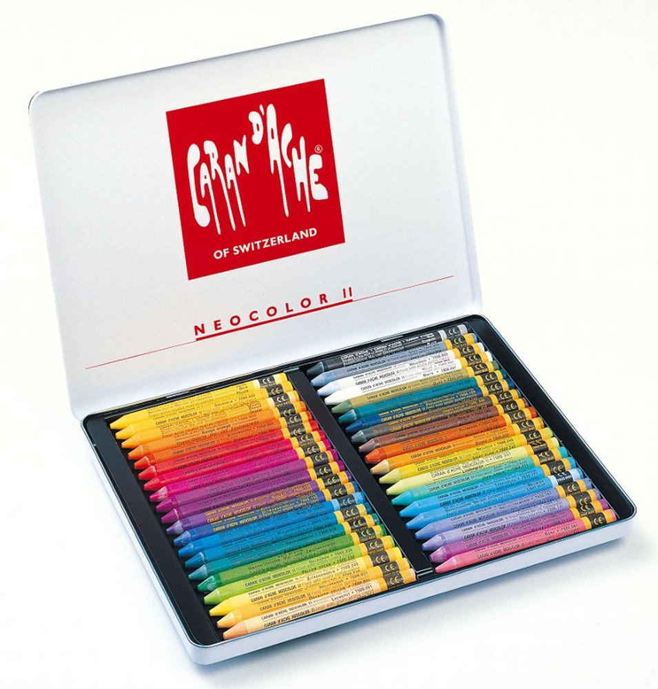 Vokskridt Caran d Ache NeoColor II - 40 kridt - Vokskridt, Kridt, Penne, kridt & tusch