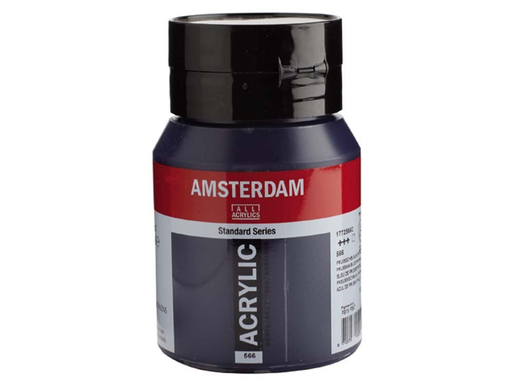 Amsterdam Akrylmaling 500 ml - Preussisk Blå phthalo - Akrylfarver, Kunstnerfarver