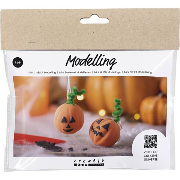 Mini DIY-sett Modellering av Halloween-figurer Mini DIY-sett Modellering av Halloween-figurer