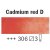 Rembrandt Akvarelmaling/Vandfarver 5 ml - Rd-3-Cadmium Red Deep
