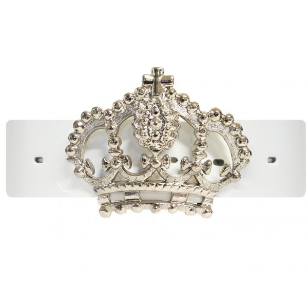 Dameb�lte i lakeret kalveskind