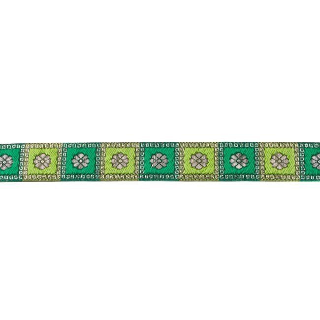 Dekorbånd - Jacquard - Æblegrøn-Lime - Dekorationsbånd - Øvrige, Bånd & dekorationsbånd, Tekstilbånd & snor