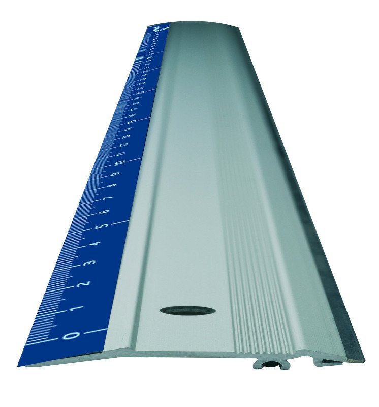 Skjærelinjal - Kartlagt - 80cm - Linjaler, Måleverktøy, Håndverk