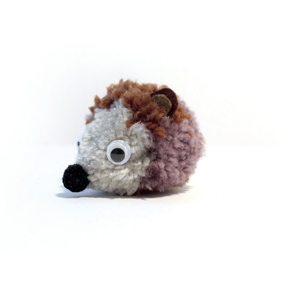 Gör-det-själv-kit för pompom - igelkott Gör-det-själv-kit för pompom - igelkott