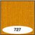 Safir - Fuld hr - 100% hr - Farvekode: 727 - gulerod-Orange - 150 cm