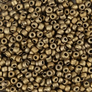 Rocaillepärlor 3 mm Bronze 25 g Rocaillepärlor 3 mm Bronze 25 g