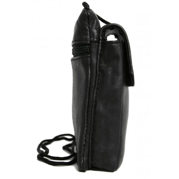 Sort taske i lammeskind