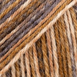DROPS Nord Print garn 50g - Karamell smulor (104)