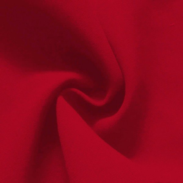 Mode- eller dekorstof Universal Rød - 150 cm - Polyester stof, Polyesterstof & nylonstof, Stof