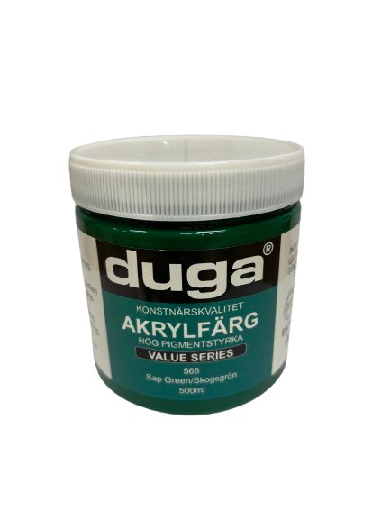 F�rg akryl 500ml -Skogsgr�n