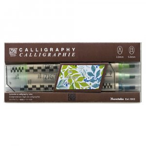 ZIG MS Kalligrafi kiwi mint - 3-sæt ZIG MS Kalligrafi kiwi mint - 3-sæt