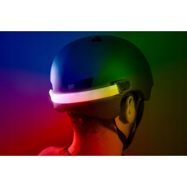 Hjälmlampa LED med färgval 3 lägen - batteridriven Hjälmlampa LED med färgval 3 lägen - batteridriven