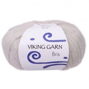 Viking garn Alpacka Bris 50g - Ljusgr (306)