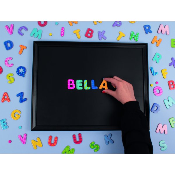 Magnetbokst�ver m�nstrade 60 st