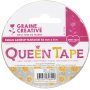 Queen tape gul pion 48 mm x 8 m Queen tape gul pion 48 mm x 8 m