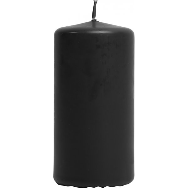 Blockljus - svart - Ø50 mm - 6 st Blockljus - svart - Ø50 mm - 6 st
