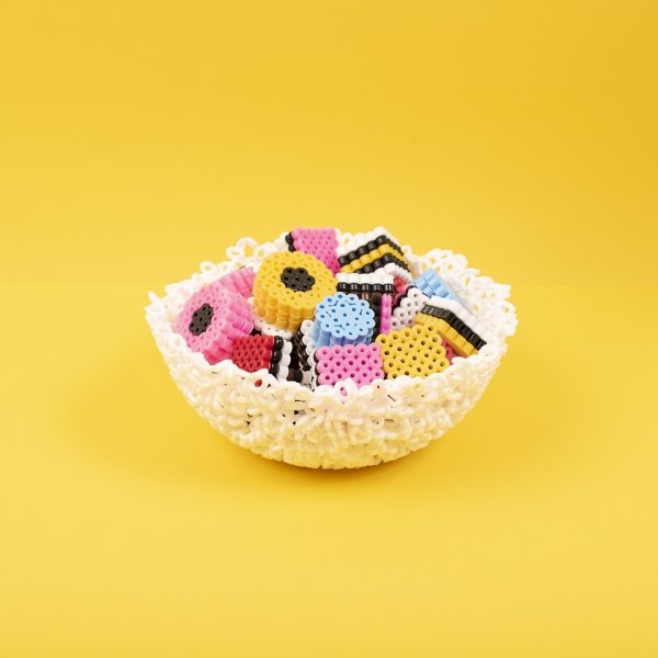 Rörpärlor 10-färgmix - 10000 st Rörpärlor 10-färgmix - 10000 st