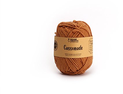Bomullsgarn för amigurumi, kamelfärgat, 27 g - ca 55 m Bomullsgarn för amigurumi, kamelfärgat, 27 g - ca 55 m
