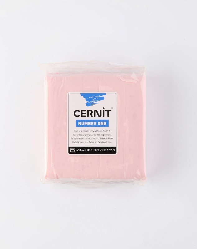 Lera Cernit N°1 250 G - Pink (475) - Ugnshärdande lera, Modellera, Pyssel för barn, Hobbymaterial, Pyssla