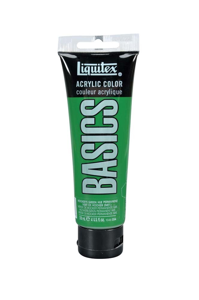 Akrylfärg Liquitex 118 ml - 224 Hookers green permanent - Akrylfärger, Konstnärsfärger