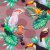 Mnstrad Trik 150 cm - Tropiska Fglar Ljusbrun