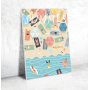 Målarset efter nummer 30 x 40 cm – strandmotiv Målarset efter nummer 30 x 40 cm – strandmotiv