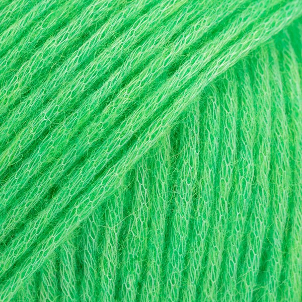 DROPS Air Mix garn 50g - Papegøyegrønn (43) - DROPS Air, Blandingsgarn, Garn, Strikke, hekle, knyte & veve