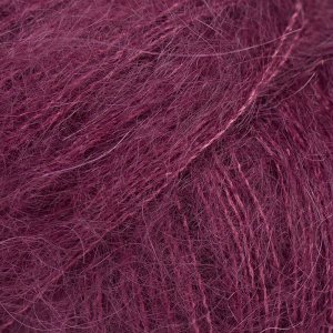 DROPS Kid-Silk Uni Colour garn 25g - Rubinr�d (69)