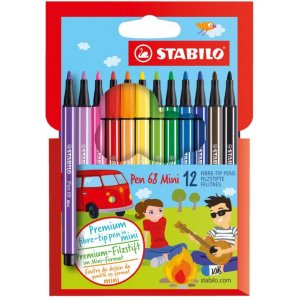 Fiberpenna Pen 68 Mini - 12-pack