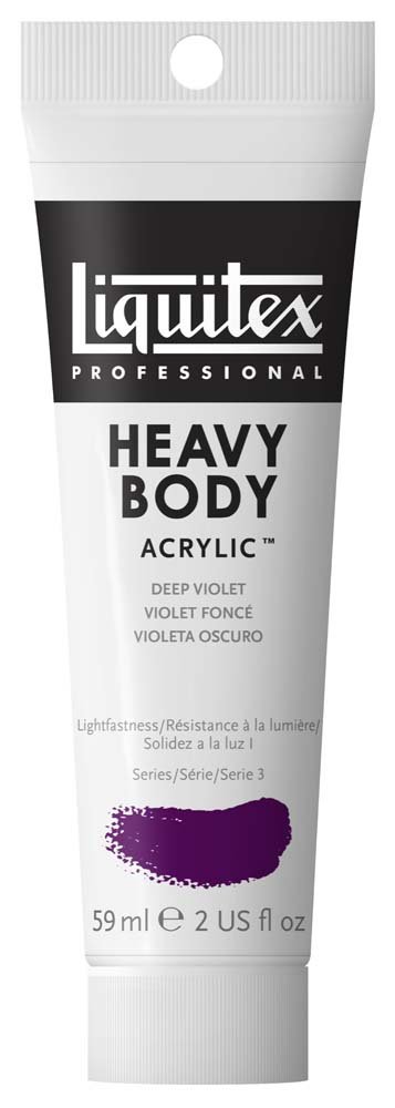 Akrylfärg Heavy Body Liquitex 59 ml - 115 Deep violet - Akrylfärger, Konstnärsfärger