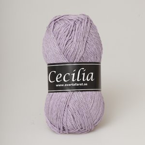 Svarta Fret Cecilia garn 50g - Lila (60)