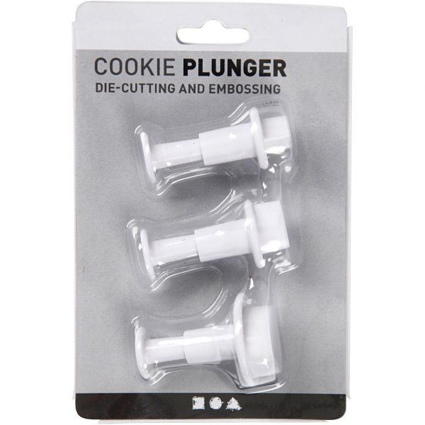 Utstickare med pr�gel - Hj�rtan