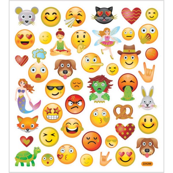 Klistermärken - emojis Klistermärken - emojis