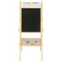 Roterande dubbelsidig magnetisk griffeltavla med bokstäver 38 x 36,5 x 90 cm - Träram Roterande dubbelsidig magnetisk griffeltavla med bokstäver 38 x 36,5 x 90 cm - Träram