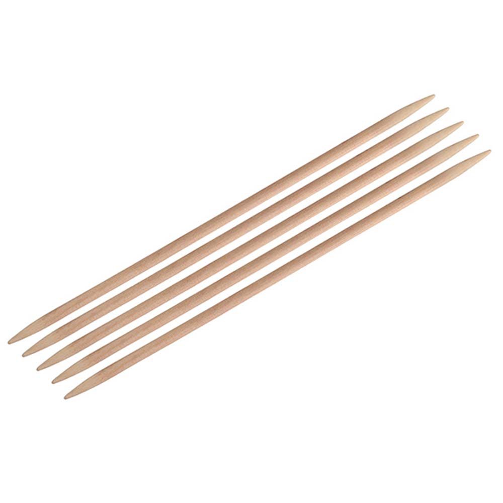 Ermpinner Bamboo - 20 cm/8,00 mm - Strømpepinner, Strikkepinner, Strikking, Strikke, hekle, knyte & veve