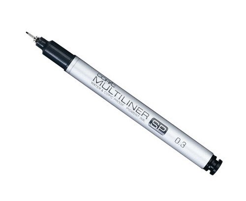 COPIC Multiliner SP - 0,3 mm - Fineliners, Penne, Penne, kridt & tusch
