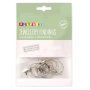 Kreolörhängen Ø 25 mm försilvrade - 20 st Kreolörhängen Ø 25 mm försilvrade - 20 st