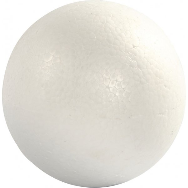 Kulor av frigolit - vit - Ø14 -8 cm Kulor av frigolit - vit - Ø14 -8 cm